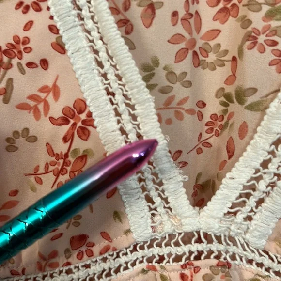 For Love and Lemons Sweet Disposition Swing Dress Pink Floral Size XS - Picture 6 of 10